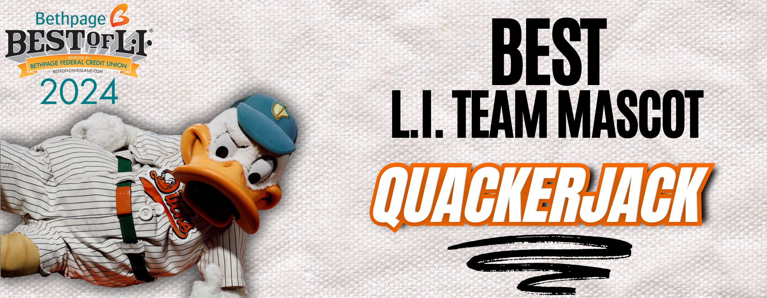 QuackerJack retains best L.I. mascot title